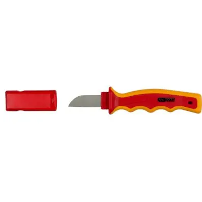 Cable knife with protective insulation, 205mm 