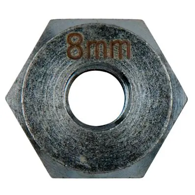 Nut for fixing bolt, M8 