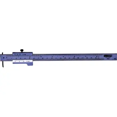 Universal marking gauge with stop roller , 200mm 