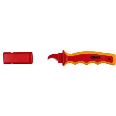 Cutting knife with protective insulation , 180mm 