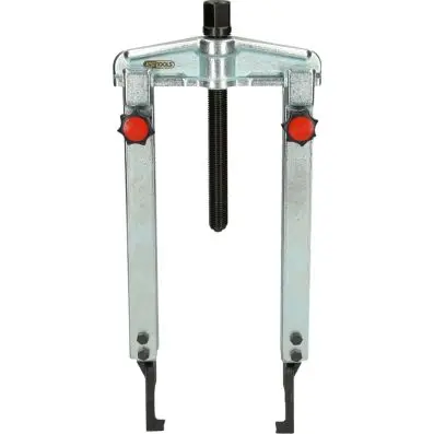 Quick adjustment universal 2 arm puller set with extremely narrow and extended l 