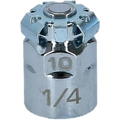 GEARplus bit adaptor, 1/4"x10mm 