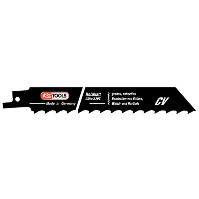 Sabre saw blades, CV, 230mm, 8,5mm, pack of 5 