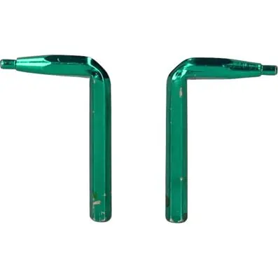 Pair of tips for double joint securing p liers, 1.3 mm, bent 90° 
