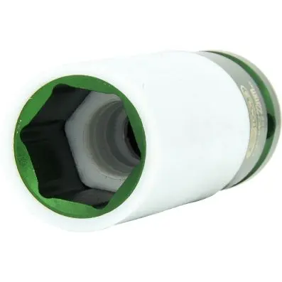 1/2" Aluminium wheel impact socket, deep , 22mm 