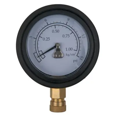 Manometer Ø 75.0 mm, 0-1 bar with 1/4" q uick coupling 