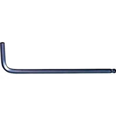 Ball ended hexagon key wrench, long, 4mm 