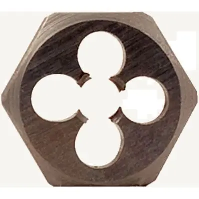 HSS hexagon die M, M3x0,5 