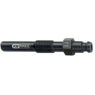 Glow plugs adapter, M 10 x 1.25 with ext ernal thread, length 70 mm 