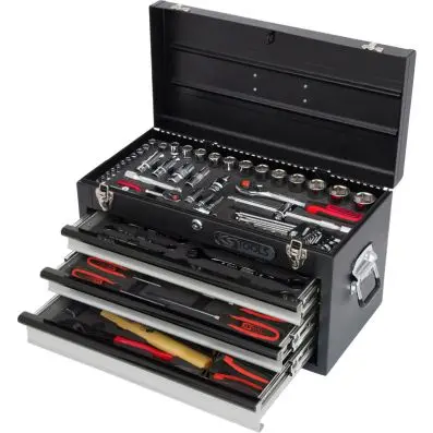 1/4"+1/2" CHROMEplus Universal tool set, 99 pcs GEAR 