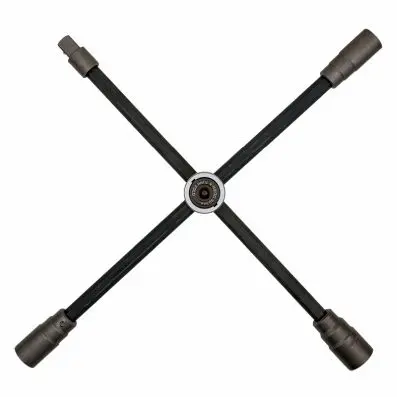 Wheel spanner with slip joint for commer cial vehicles, 3/4"x24x27x32mm 