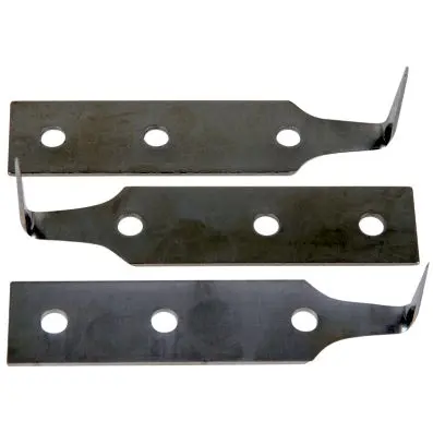 Stainless steel pull blade set, blade le ngth 25 mm, 3 pcs 