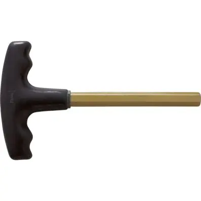BRONZEplus Hexagon key wrench with T-Han dle 8 mm 