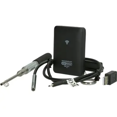 Wi-Fi video scope set with Ø 6.0 mm 0° a nd 90° HD front camera probe, switchable 