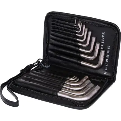 TITANplus Hex key set, 17 pcs 