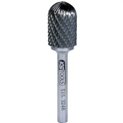 Hard metal round milling rotary burr for m C, 16mm 