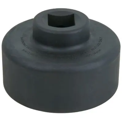 1" Axle nut socket, 6 point, short, 90mm 