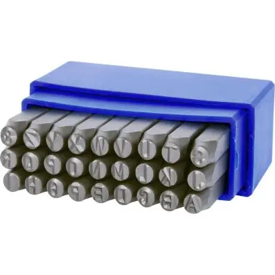 Letter stamping set, 27 pcs 