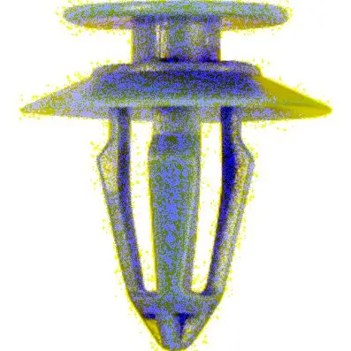 Connection clip, blue for Opel, pack of 10 