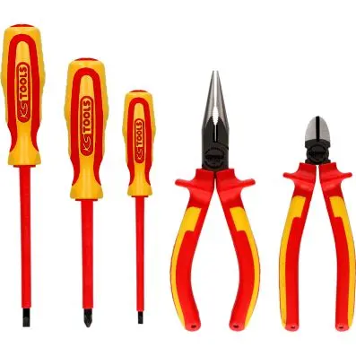 ERGOTORQUE VDE pliers and screwdriver se t,5 pcs, variante 1 