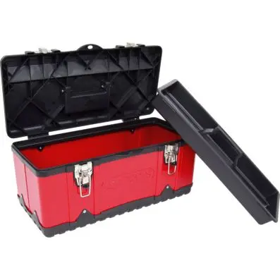 Plastic sheet steel toolbox 470x238x203m m 