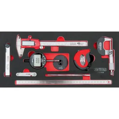 SCS Measuring tool insert, 8 pcs, 1/3 sy stem insert 