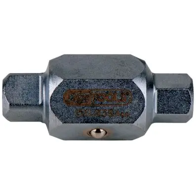 Drain plug key, 12mm hex+11mm square 