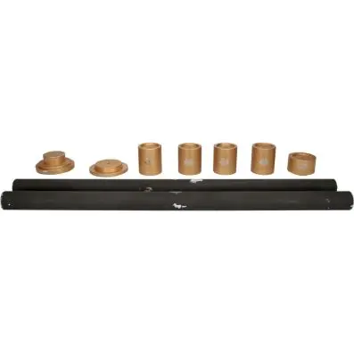 Extension set for replacing king pins, 9 pcs. 