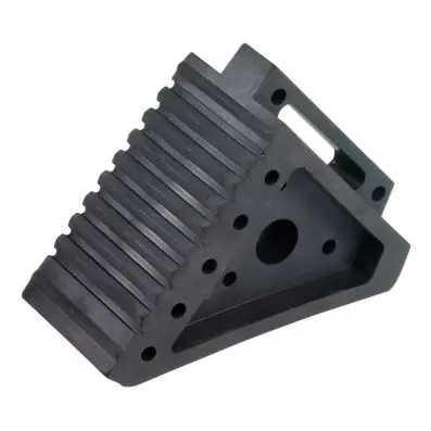 Underlaid rubber wedge with handle 