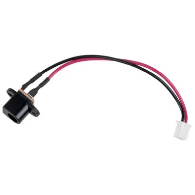 Charging socket with cable 