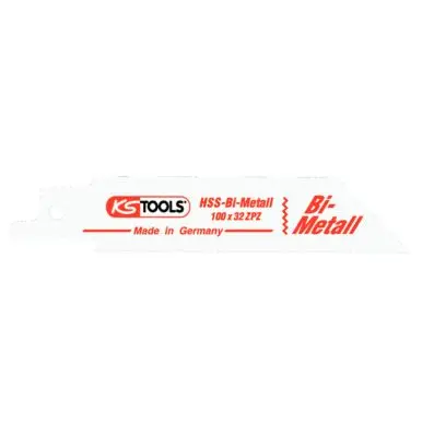 Sabre saw blades, 100mm, 0,8mm, pack of 5 