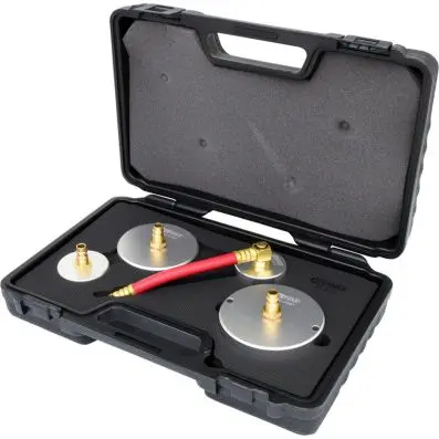 Bleed nozzle adaptor set for brake bleed ing, 4 pcs 
