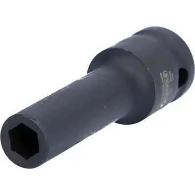 1/2" Hexagon impact socket, deep, 9mm 