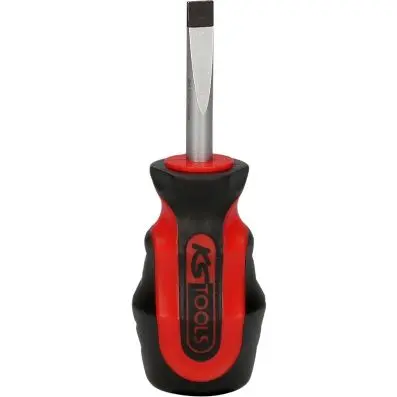 ERGOTORQUEplus screwdriver for slotted s crews, 6,5mm, stubby 