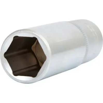 1/2" Hexagonal socket, deep, 17mm 
