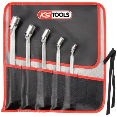 Torx E profile double headed revolving w rench set, 5 pcs 