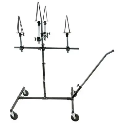 Paint stand for wheel rims 