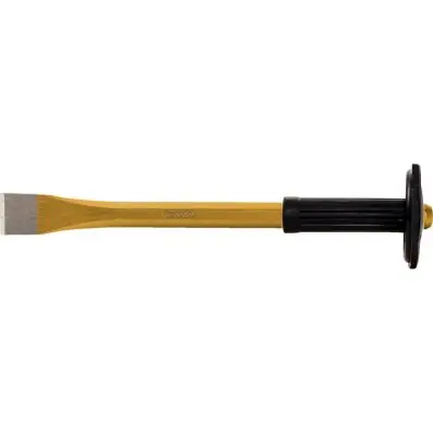 Bricklayers chisel with hand grip, 8 poi nt, 27x250mm 