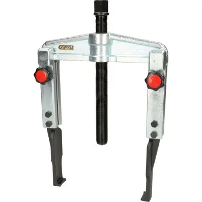 Quick adjustment universal 2 arm puller set with extremely narrow and extended l 
