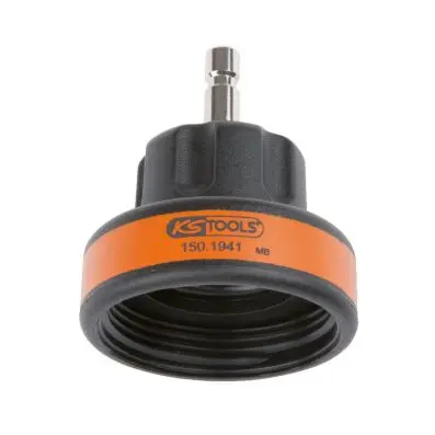 Coolant system adapter M 50 x 2.5, orang e 