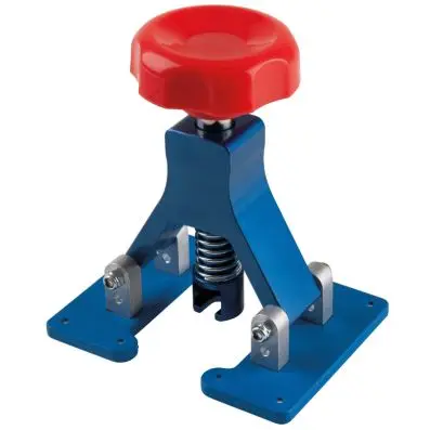 Dent-pulling unit with rubber support fe et 