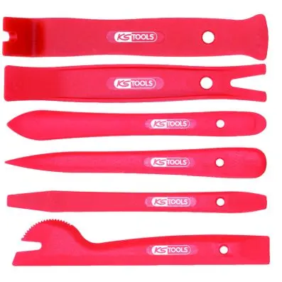 Interior panelling removal tool set, 6 p cs 