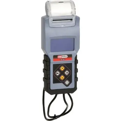 12V Battery-, charging- and starting sys tem analyzer with integrated printer 