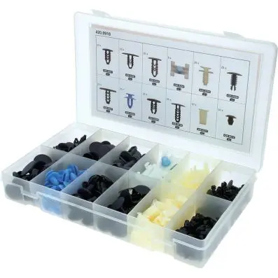 Trim Clips Assortment-Fiat, 308 pcs 