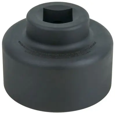 1" Axle nut socket, 6 point, short, 75mm 