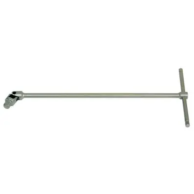 T-Handle universal wrench for sockets, e xtra long, 1/4" 