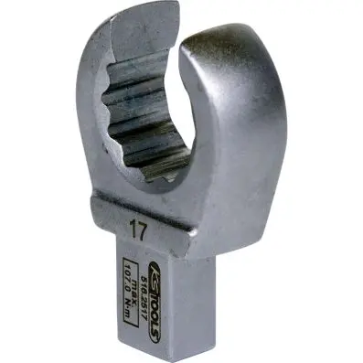 9x12mm Open push fit ring spanner (box w rench), 17mm 