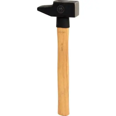 Fitters hammer, French form, ash handle, 800g 
