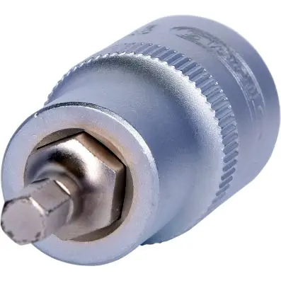1/2" Bit socket hexagon, short, 5mm 