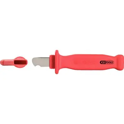 Dismantling knife with protective insula tion, 182mm 